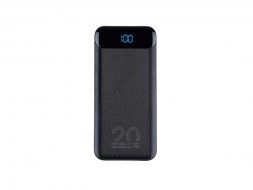 RIVACASE VA2580 (20 000mAh), QC/PD 20W внешний аккумулятор с дисплеем, черный /24