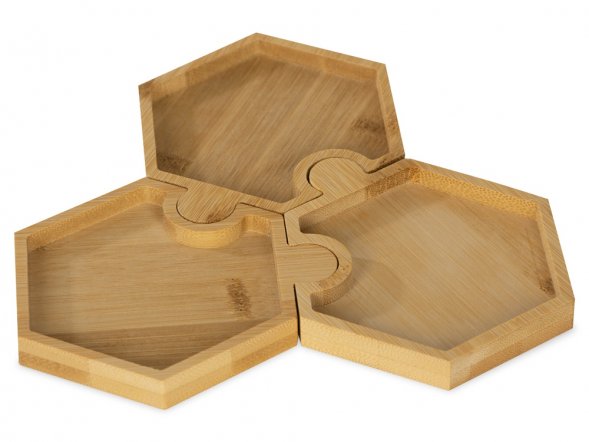 Набор костеров-менажниц в форме пазла Sota 