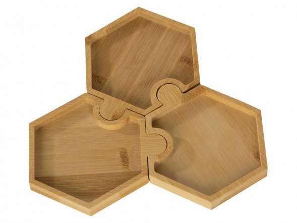 Набор костеров-менажниц в форме пазла Sota 