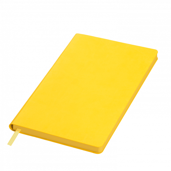 Ежедневник Latte NEW недатированный, желтый/желтый 