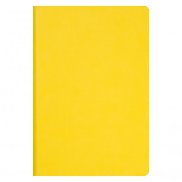 Ежедневник Latte NEW недатированный, желтый/желтый 