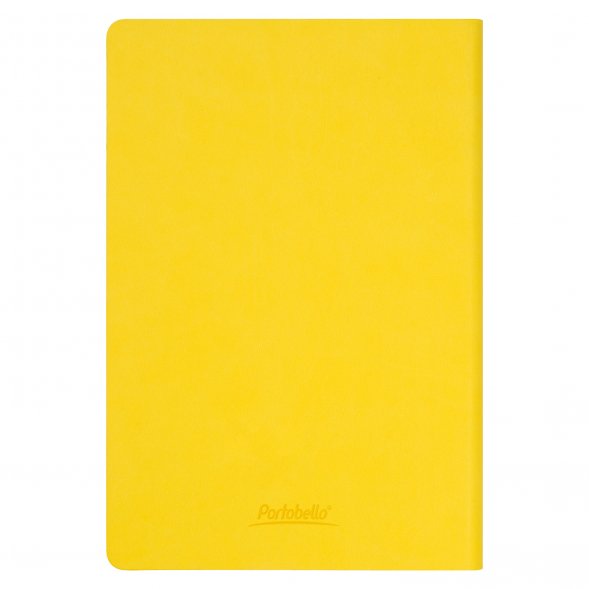 Ежедневник Latte NEW недатированный, желтый/желтый 