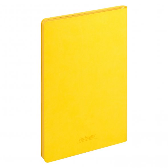 Ежедневник Latte NEW недатированный, желтый/желтый 