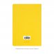 Ежедневник Latte NEW недатированный, желтый/желтый 