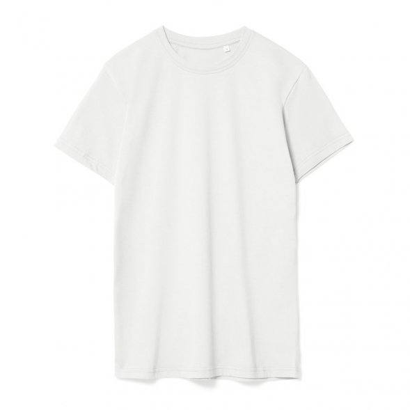 Футболка унисекс T-Bolka 160, белая (теплый оттенок) 