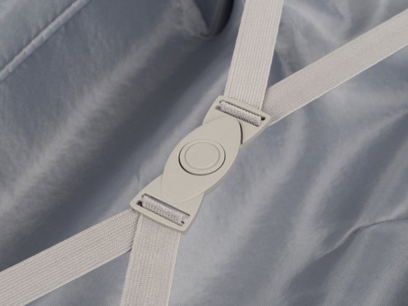 Чемодан Travel, светло-серый 