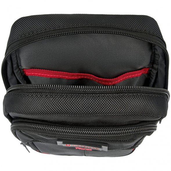 Сумка плечевая X Range 9, черная 