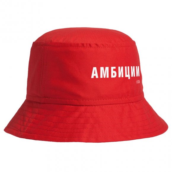 Панама «Амбиции», красная под нанесение