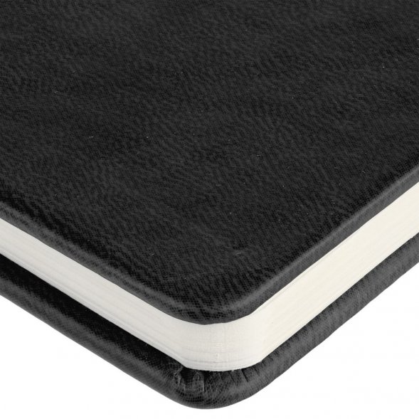 Блокнот Cluster Mini в клетку, черный 