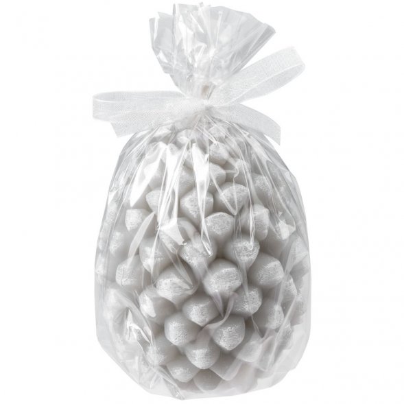 Свеча Homemate Cone, серая 