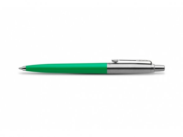 Шариковая ручка Parker Jotter, цвет GREEN, цвет чернил синий, толщина линии M , в подарочной коробке 