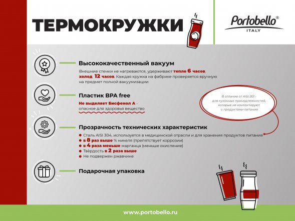 Термокружка вакуумная Polo, черная (серая манжета) 
