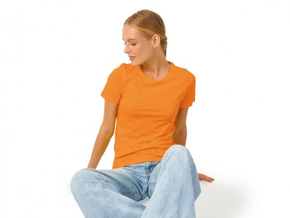 Футболка Heavy Super Club женская, оранжевый 