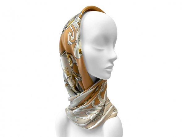 Платок Сысертский фарфор 