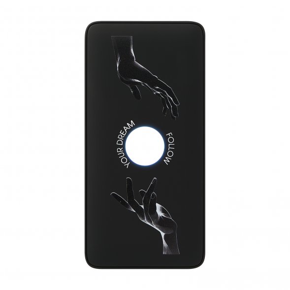 Внешний аккумулятор с подсветкой Ancor PD Plus 20000 mAh, черный 