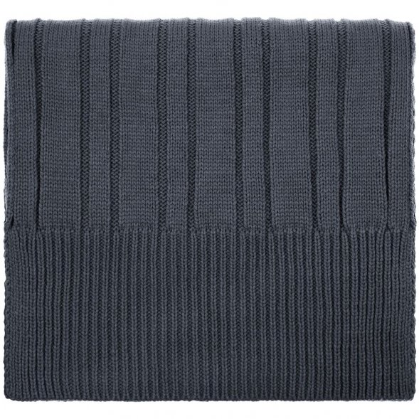 Шарф Knit Beat, серый (графит) 