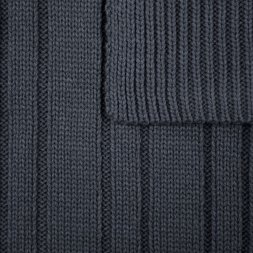 Шарф Knit Beat, серый (графит)