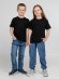 Футболка детская Regent Kids 150, черная 