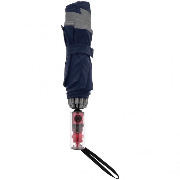 Зонт наоборот складной Futurum, темно-синий 