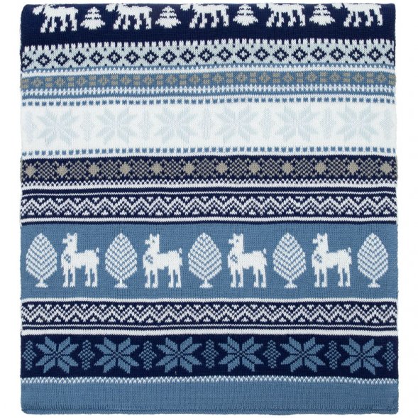 Шарф Mirakler, синий 