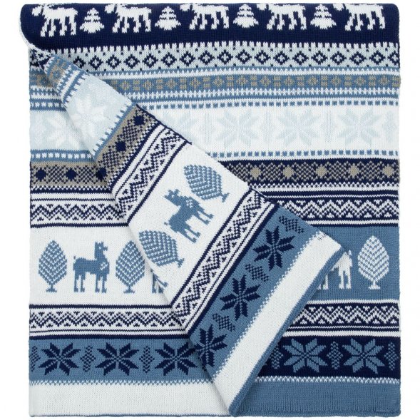 Шарф Mirakler, синий 