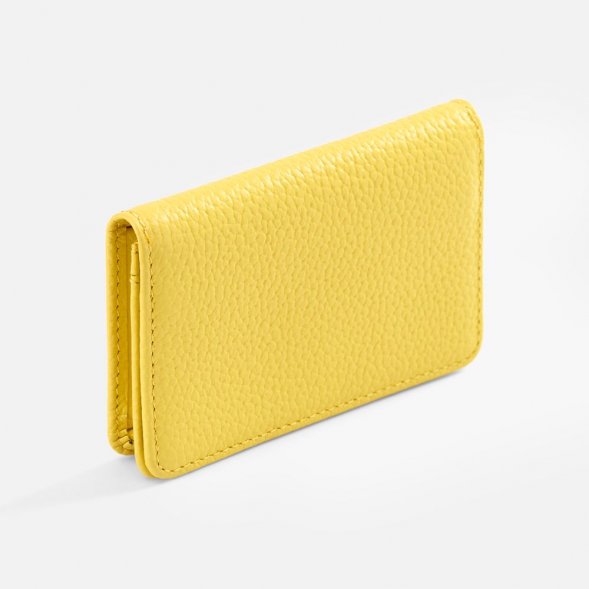Футляр для визиток Unison, желтый 