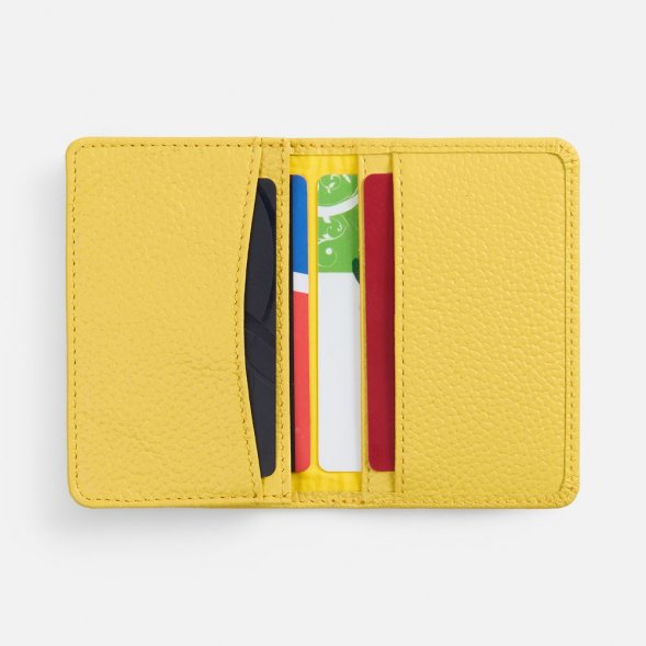 Футляр для визиток Unison, желтый 