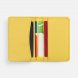 Футляр для визиток Unison, желтый 