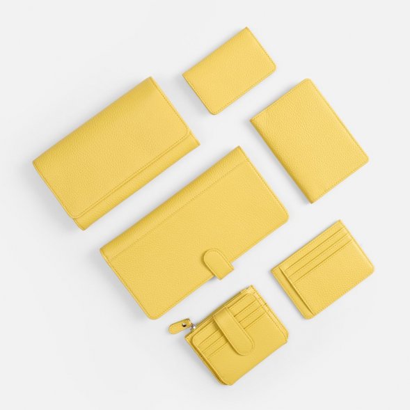 Футляр для визиток Unison, желтый 