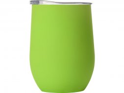 Термокружка Sense Gum, soft-touch, непротекаемая крышка, 370мл, зеленое яблоко