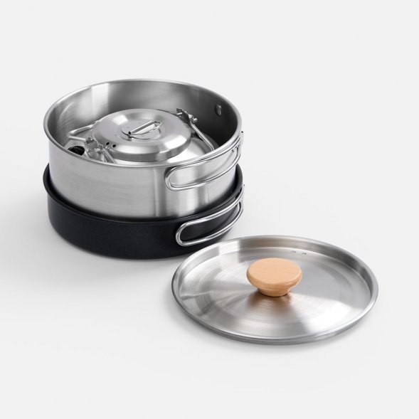 Набор туристической посуды Stackado 