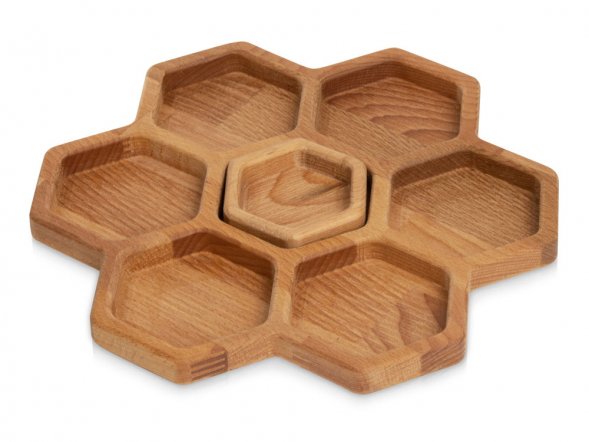 Менажница соты с одной соусницей Соты 