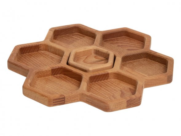 Менажница соты с одной соусницей Соты 