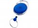 Брелок с ретрактором Demos, синий 