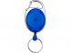 Брелок с ретрактором Demos, синий 
