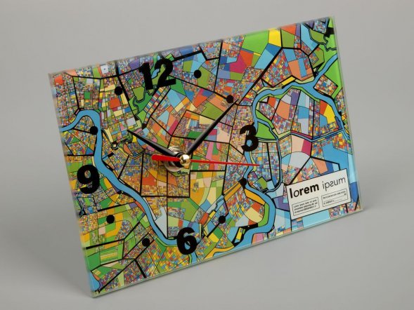 Часы настольные на заказ Uptime 