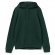 Толстовка с капюшоном унисекс Hoodie, темно-зеленый меланж 
