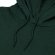 Толстовка с капюшоном унисекс Hoodie, темно-зеленый меланж 