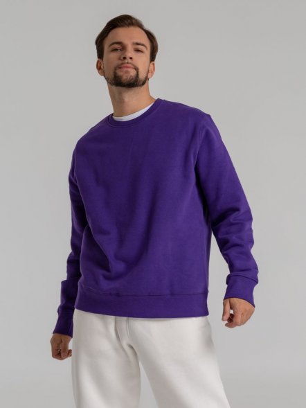 Свитшот унисекс King, фиолетовый 