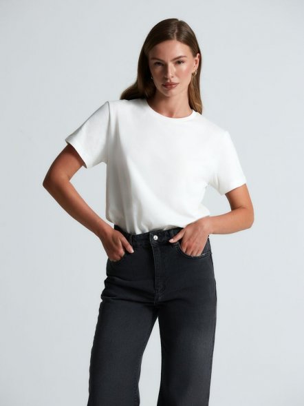 Футболка T-bolka 160 Original, белая (теплый оттенок) 