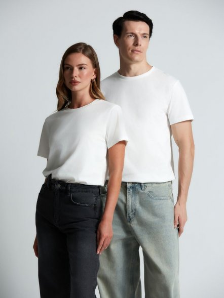 Футболка T-bolka 160 Original, белая (теплый оттенок) 