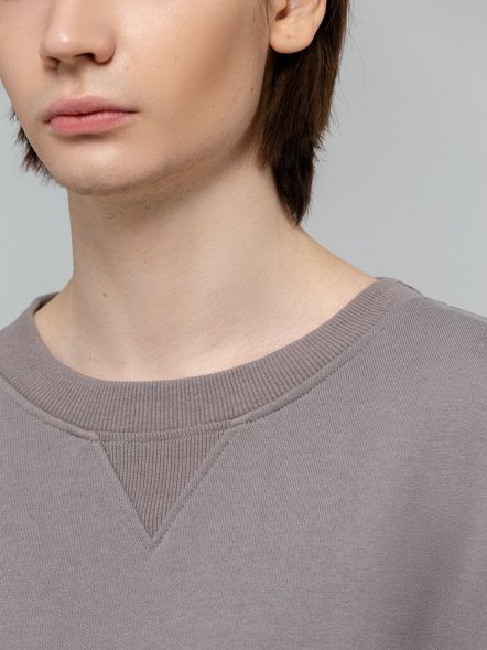 Свитшот унисекс Kosmos 1.0, серый 