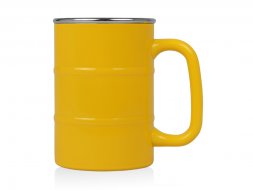 Кружка Баррель 400мл, желтый