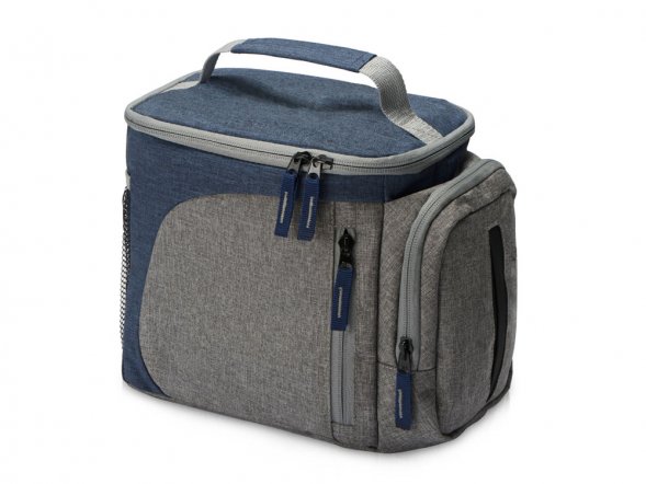 Сумка-холодильник Festival, серый/синий 