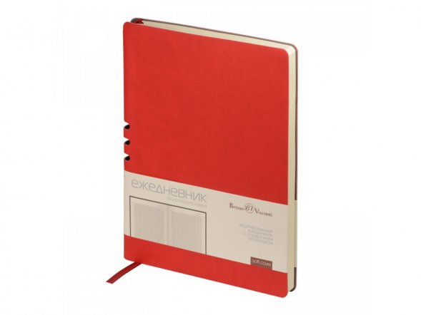 Ежедневник недатированный А5 Madrid, красный 