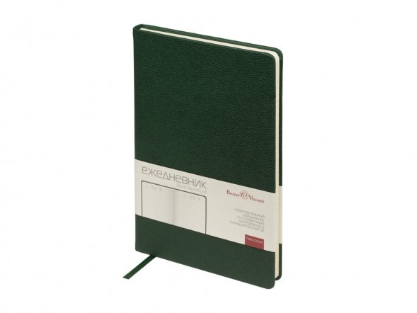 Ежедневник недатированный А5 Loft, зеленый 