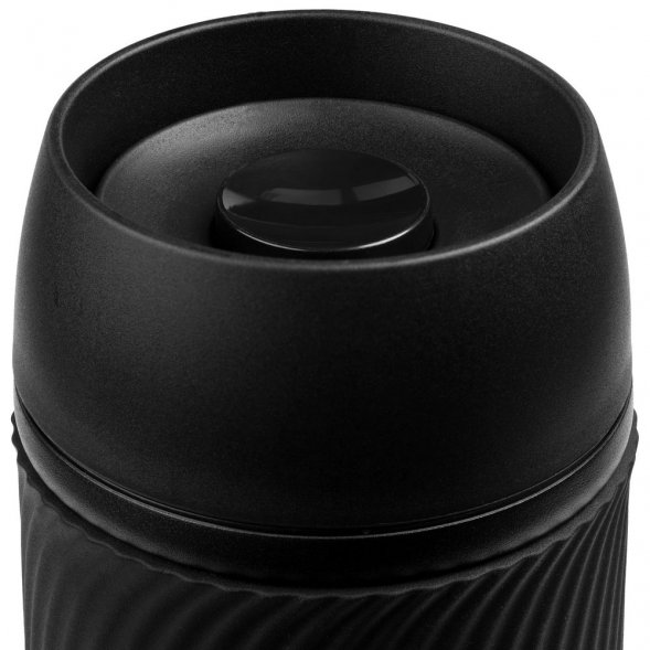 Термостакан Hub, черный 
