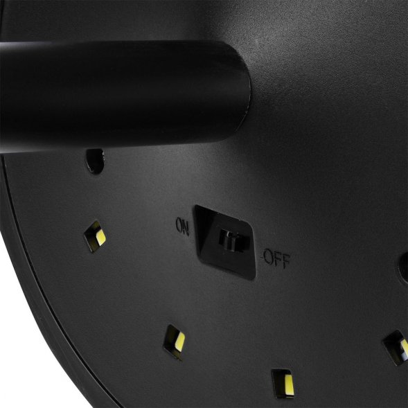 Светильник на солнечной батарее Ufology, темно-серый (графит) 