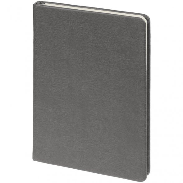 Блокнот Cluster Mini в клетку, темно-серый 