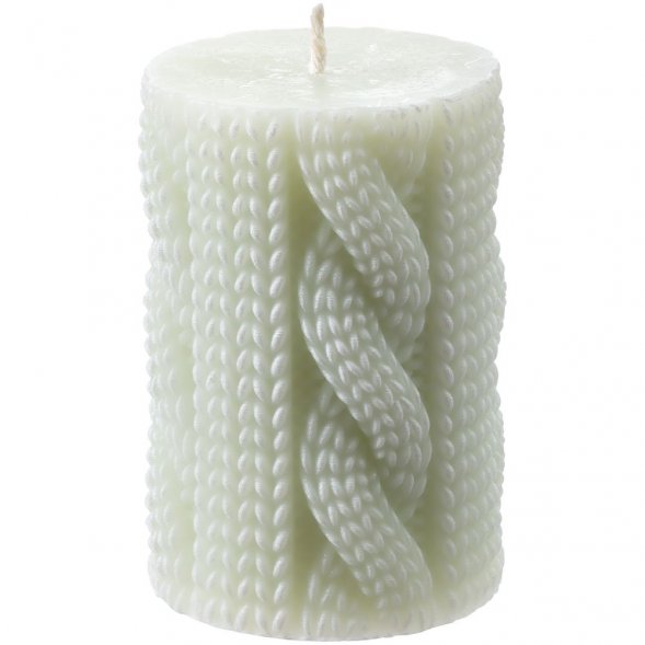 Свеча Homemate Cylinder, зеленая 